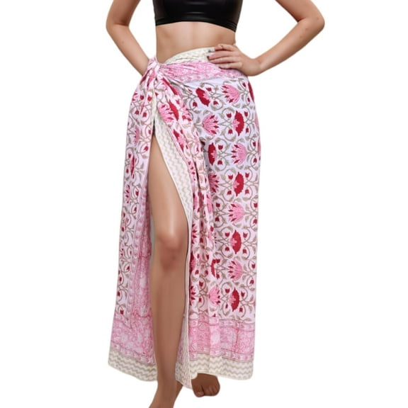 100 % Cotton Unique Swimsuit Coverup for Women Stylish Beach Cover Ups Sarong Wraps Pareo For Women