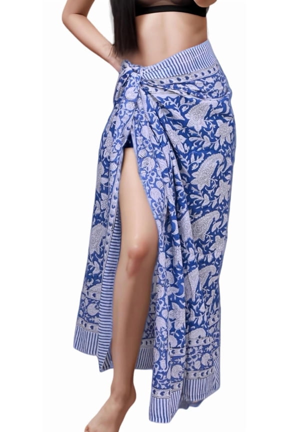 100 % Cotton Unique Swimsuit Coverup for Women Stylish Beach Cover Ups Sarong Wraps Pareo For Women