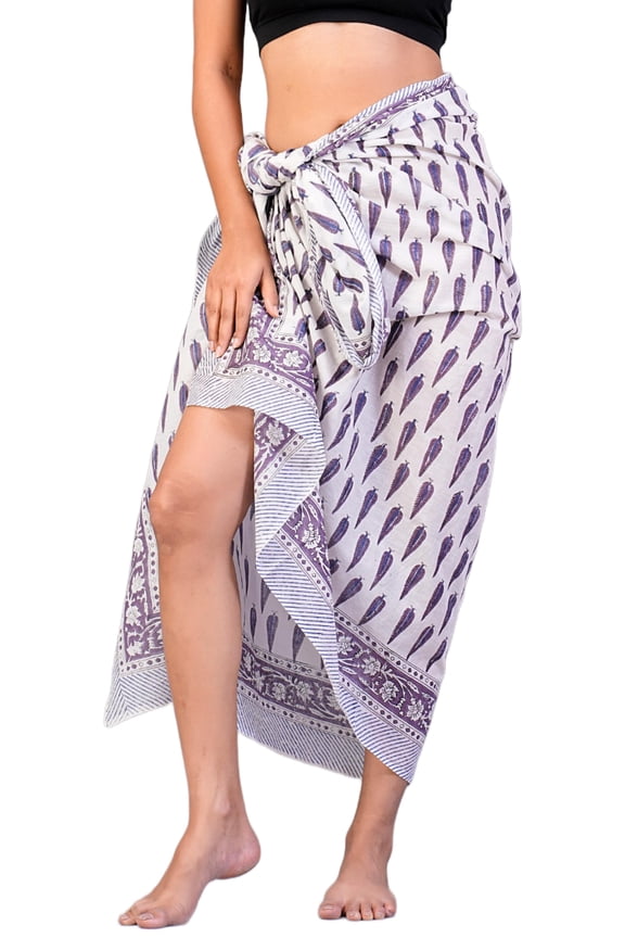 100 % Cotton Unique Swimsuit Coverup for Women Stylish Beach Cover Ups Sarong Wraps Pareo For Women