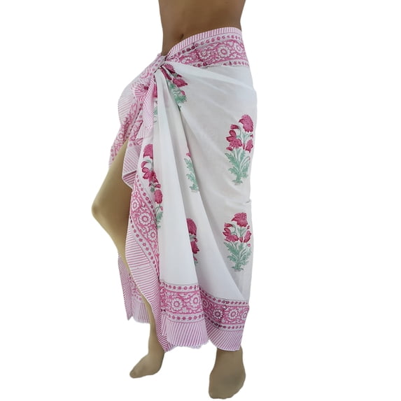 100 % Cotton Unique Swimsuit Coverup for Women Stylish Beach Cover Ups Sarong Wraps Pareo For Women