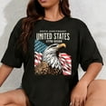 thumbnail image 1 of 100% Cotton Unisex 250 Anniversary USA Tee America 250th T-Shirt, 1 of 5