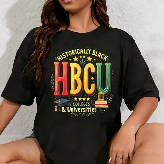 100% Cotton Unisex Historically Black Colleges HBCU Apparel Universities Grad T-Shirt