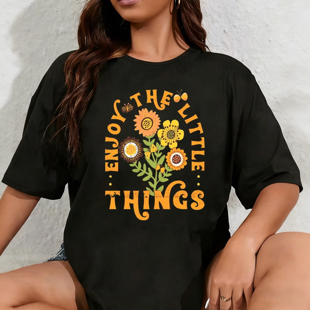 100% Cotton Unisex Inspirational Tshirts for Women Positive Sayings ...