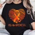 thumbnail image 1 of 100% Cotton Unisex Ms Awareness Multiple Sclerosis Awareness T-Shirt, 1 of 5
