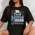 thumbnail image 1 of 100% Cotton Unisex Proud Mom of 2026 Senior Graduate Matching Family Graduation T-Shirt, 1 of 5
