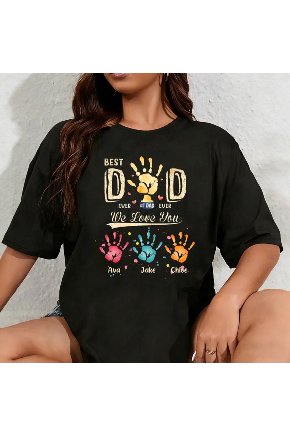 100% Cotton Unisex T-Shirt Gift for Dad Father Daddy Papa Grandpa on Father's Day Tee Shirt Gift for Men Him Husband on Birthday