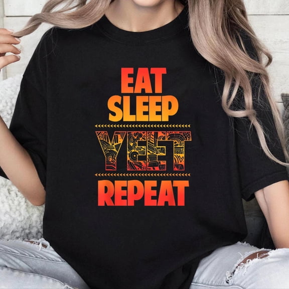100% Cotton Unisex Yeet Funny Summer Saying Quote Slang Men Boys Kids Women T-Shirt