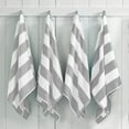 thumbnail image 1 of 100% Cotton Velour Cabana Beach & Pool Towels - 4 Pack, 30" x 60", 1 of 6
