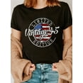 thumbnail image 1 of 100% Cotton Vintage 1945 80th Birthday Gifts For Men Women 80 Year Old T-Shirt, 1 of 4