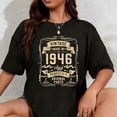 thumbnail image 1 of 100% Cotton Vintage 1946 79yr 79th Birthday Gifts for Men 79 Years Old T-Shirt, 1 of 5