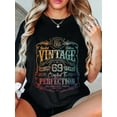 thumbnail image 1 of 100% Cotton Vintage 1956 Limited Edition Shirt 69 year old 69th Birthday T-Shirt, 1 of 4