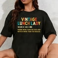 thumbnail image 1 of 100% Cotton Vintage Lunch Lady Definition Noun School Lunch Ladies Gifts T-Shirt, 1 of 5