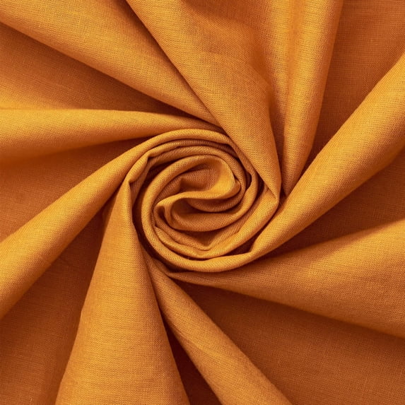 FWD Cotton Voile Lightweight Hypoallergenic Natural Sheer 58" Machine Washable Fabric By The Yard For Sewing, Crafts, Quilting, & Decor (Mist Gold, 1 Yard)