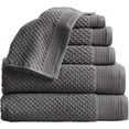 thumbnail image 1 of Belle Collection Textured Waffle Decorative Soft Towels & Washcloths, 6 Count, 1 of 6