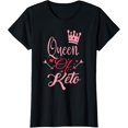 100 Cotton Womens Queen Of Keto For Keto Diet Ketogenic Funny Ketosis