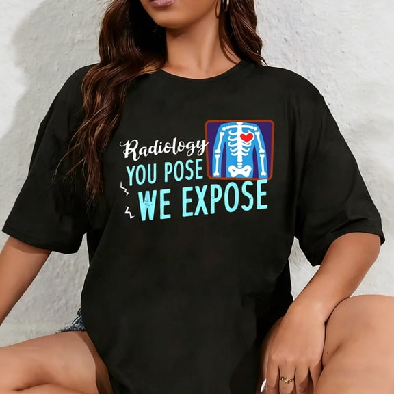 100% Cotton Xray Tech Radioscopy Gift Radiology Radiography T-Shirt
