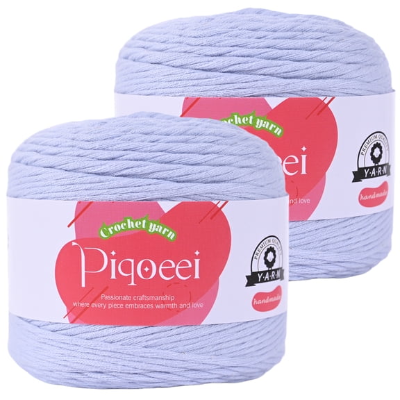 100% Cotton Yarn, Plant-Dyed #3 DK Weight Yarn for Crocheting and Knitting, 1 or 2 Skeins, Extra Soft & Hypoallergenic Yarn for Blankets, Scarves & Baby(1,Dark Yellow)
