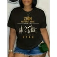 thumbnail image 1 of 100% Cotton Zion National Park Shirt, US Nationalpark In Utah T-Shirt, 1 of 4