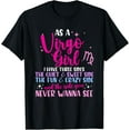 thumbnail image 1 of 100% Cotton for Both Men and WomenAs A Virgo Girl I Have Three Sides - Astrology Zodiac Sign T-Shirt, 1 of 6