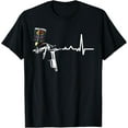 thumbnail image 1 of 100% Cotton for Both Men and WomenAuto Body Painter Spray Paint Gun Pulse Cool Graffiti Artist T-Shirt, 1 of 6