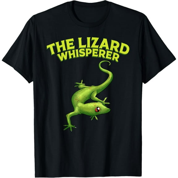 100% Cotton for Both Men and WomenCool Lizard Whisperer Gift For Boys Girls Kids Reptile Lover T-Shirt