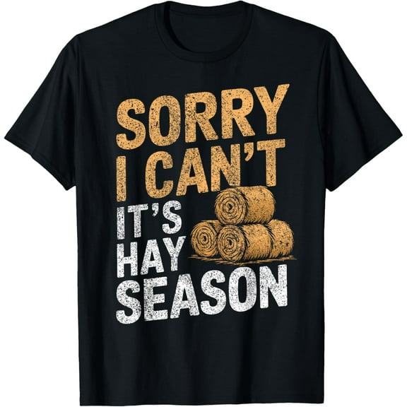 100% Cotton for Both Men and WomenFarming Hay Season Hay Farmer T-Shirt