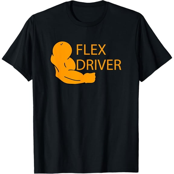 100% Cotton for Both Men and WomenFlex Driver T-Shirt for Delivery Drivers T-Shirt