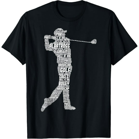 100% Cotton for Both Men and WomenGolf Club Golfer Golfing Men Boys Kids T-Shirt