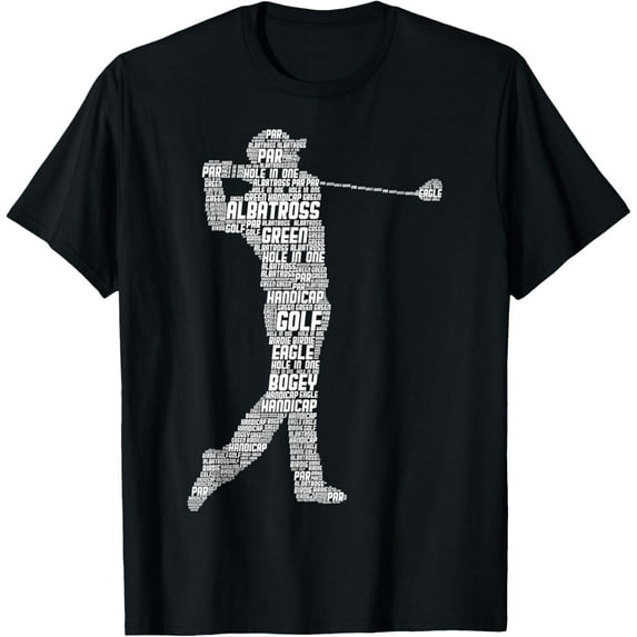 100% Cotton for Both Men and WomenGolf Club Golfer Golfing Men Boys Kids T-Shirt