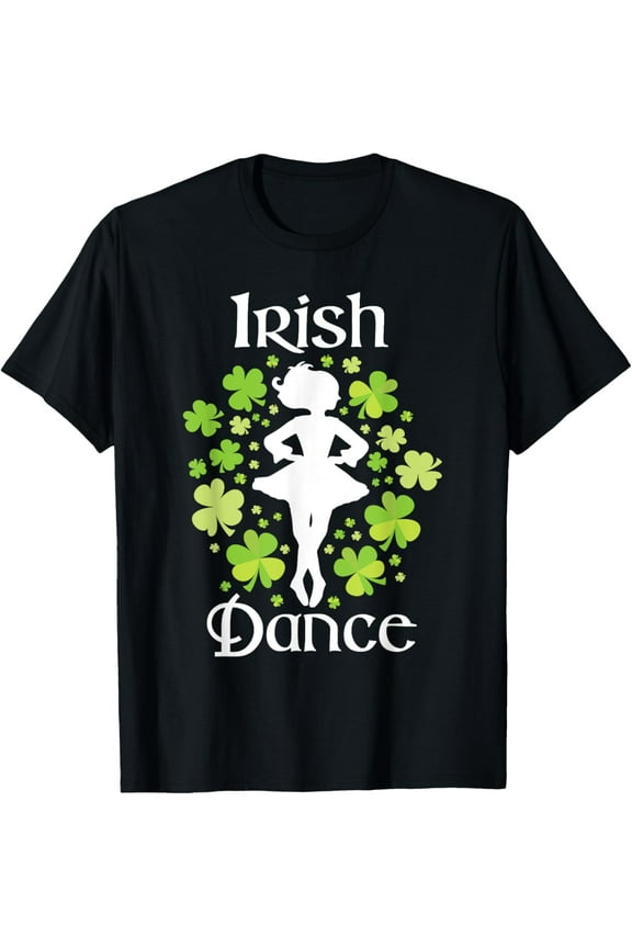 100% Cotton for Both Men and WomenIrish Dance - Irish Dancer Ceili Reel Dance T-Shirt