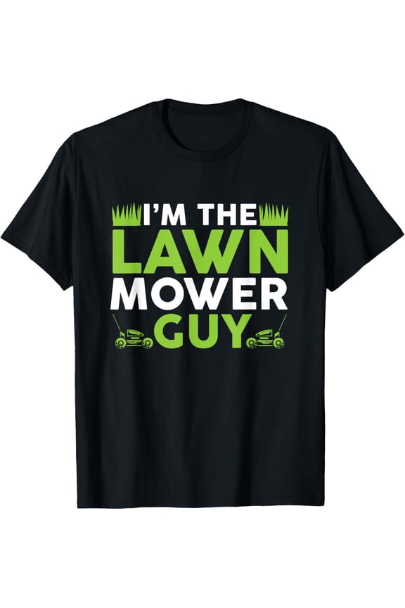 100% Cotton for Both Men and WomenLawn Mowing Shirt Lawn Mower Men Lawn Care Lawnmower T-Shirt