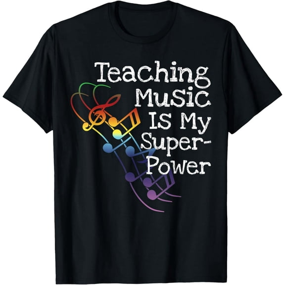 100% Cotton for Both Men and WomenMusic Teacher Gift Men Women T-Shirt