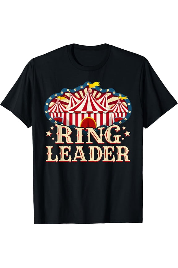 100% Cotton for Both Men and WomenRingleader - Vintage Circus Themed Birthday Party T-Shirt