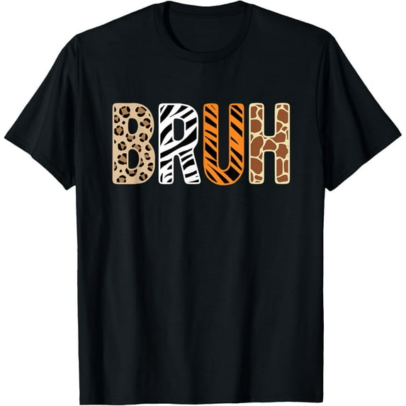 100% Cotton for Both Men and WomenSafari Bruh Zookeeper Funny Animals Wildlife Boys Kids T-Shirt