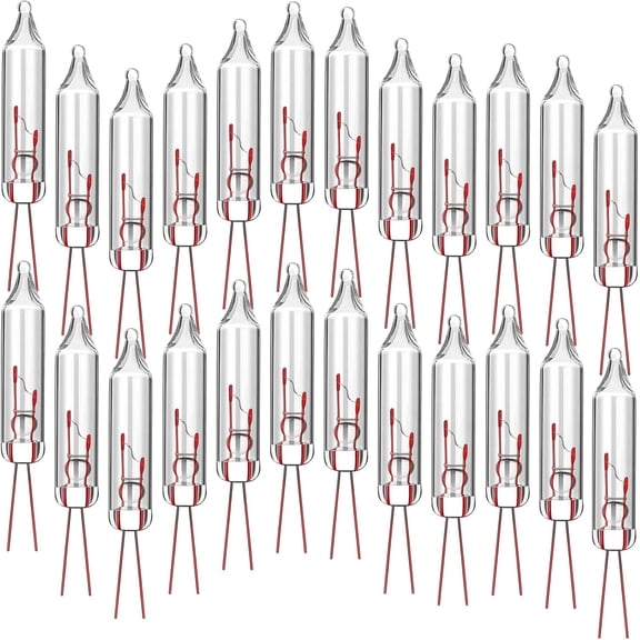 100 Count 2.5V Christmas 50/100/150/200 Count Mini Incandescent Wire String Lights Replacement Bulbs Indoor Outdoor Christmas Lights Decorations for Home Xmas Tree (Red, Yellow, Blue, Green, Orange)