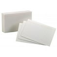 thumbnail image 1 of 100 Count 3 in. x 5 in. White Ruled Index Cards, 1 of 1