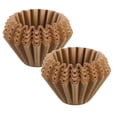 thumbnail image 1 of 100 Count 4-6 Cup Coffee Filters Unbleached Coffee Filters for Home, Morning Brews & Gatherings, 1 of 2