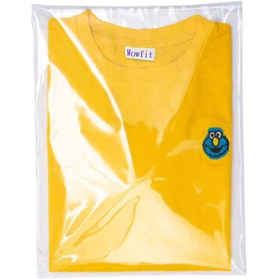 100 Count 9x12 Inch Clear ane Plastic Bags, Resealable Self-Sealing ...