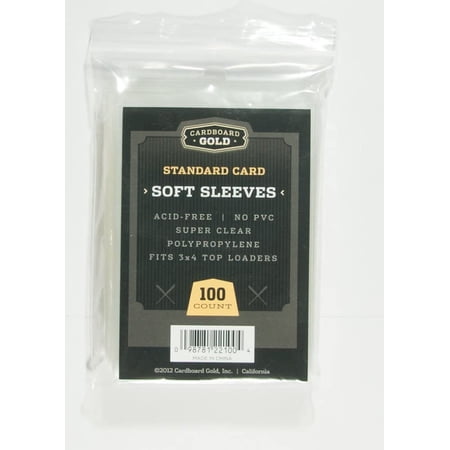 Cardboard Gold Standard Card Soft Sleeves