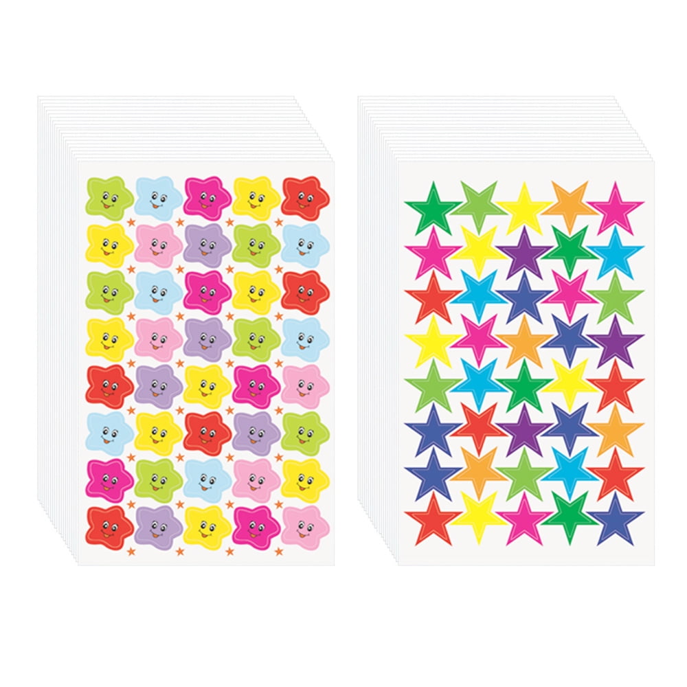 Colorful Star Stickers