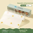 thumbnail image 1 of 100-Count Disposable Cutting Boards - Food Grade Paper Chopping Mats, Non-Slip Kitchen Cutting Board Sheets for Meal Prep, 1 of 1