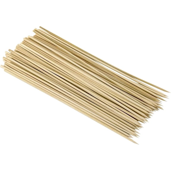 100-Count Everyday 12-Inch Bamboo Skewers for Shish Grilling, Wooden Skewers