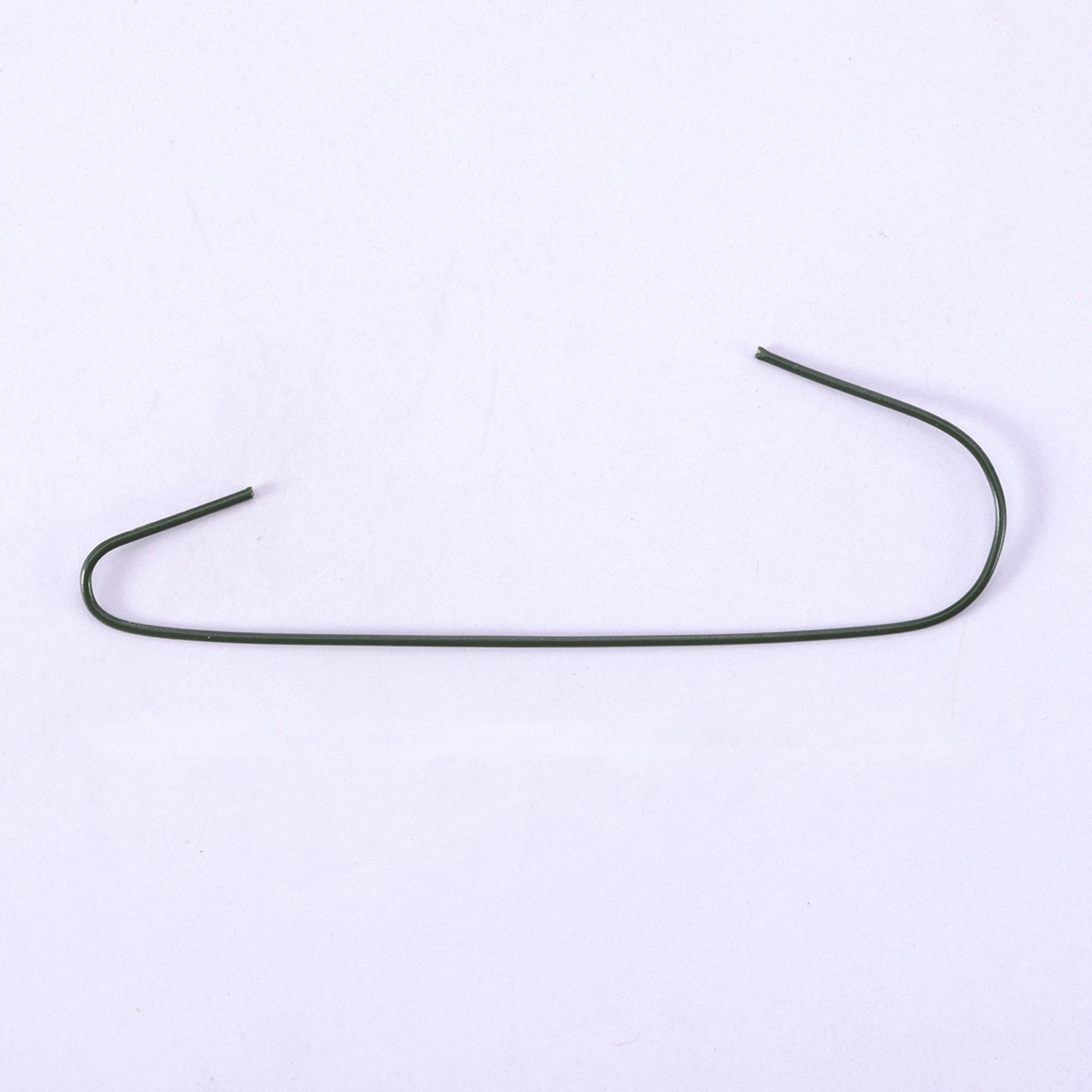 100Count Green Jumbo Christmas Ornament Hooks, Holiday Time