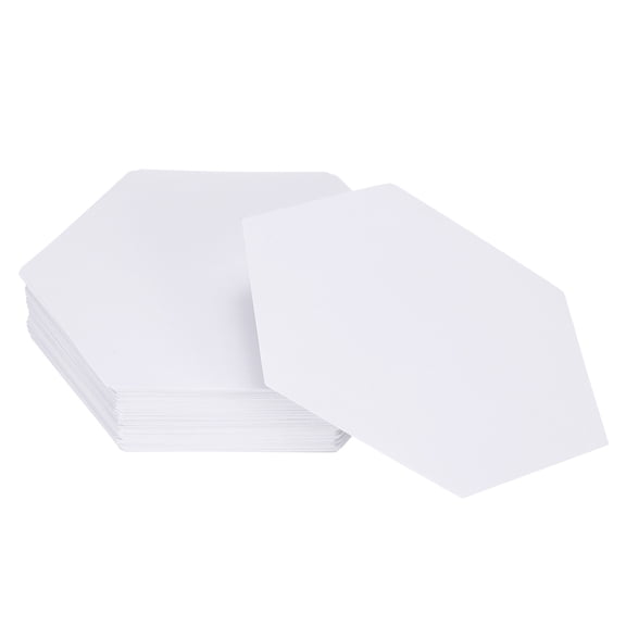 100 Count Hexagon Paper Piecing Paper for Quilting, 1.75-Inch English Paper Piecing Template, Foundation Paper Pieces Patchwork Supplies