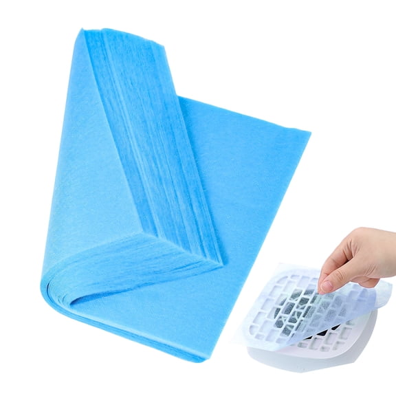 100 Count Manicure Drill Vacuum Filters Short Term Nonwoven Fabric Sheets For Salon Dust Removal Machines