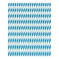 thumbnail image 1 of 100-Count Neon Striped Paper Straws – Eco-Friendly Disposable for Parties, Heat/Cold Resistant & FDA-Certified, 6mm Wide for Boba, Milkshakes (Assorted Colors, Bulk 100-Pack) D, 1 of 3
