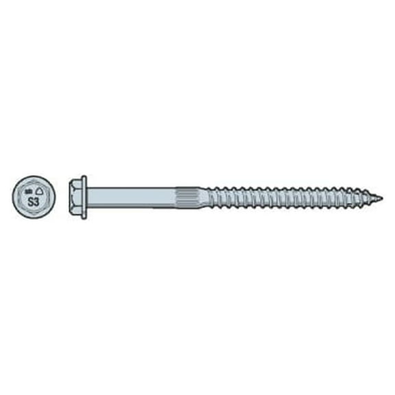 Simpson SDS25500MB 1/4 x 5" SDS Heavy-Duty Connector Screw
