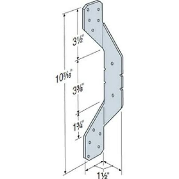 Simpson Strong-Tie Hurricane Tie Connector H2AZ - Hurricane Clip - 100 Count