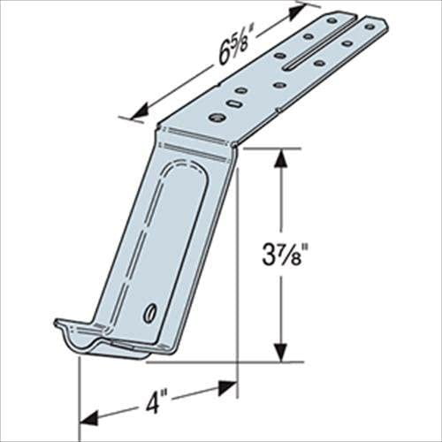 Simpson Strong-Tie Mudsill Anchor MASBZ ZMAX - Concrete Masonry Anchor - 100 Count