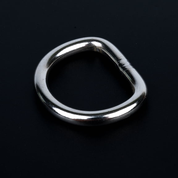 Country Brook Design® 1 Inch Stainless Steel Welded D-Rings, 100 Pack